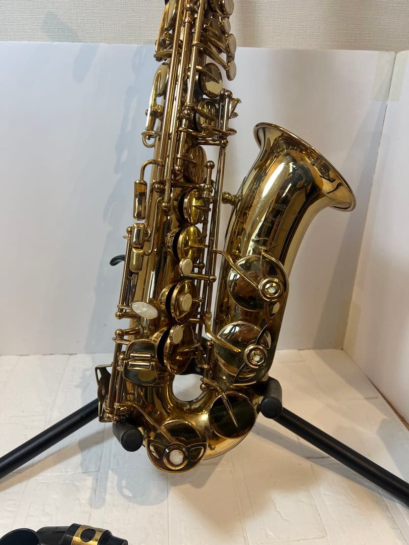 Maxtone マックストーン アルトサックス ゴールドラッカー ケース付き