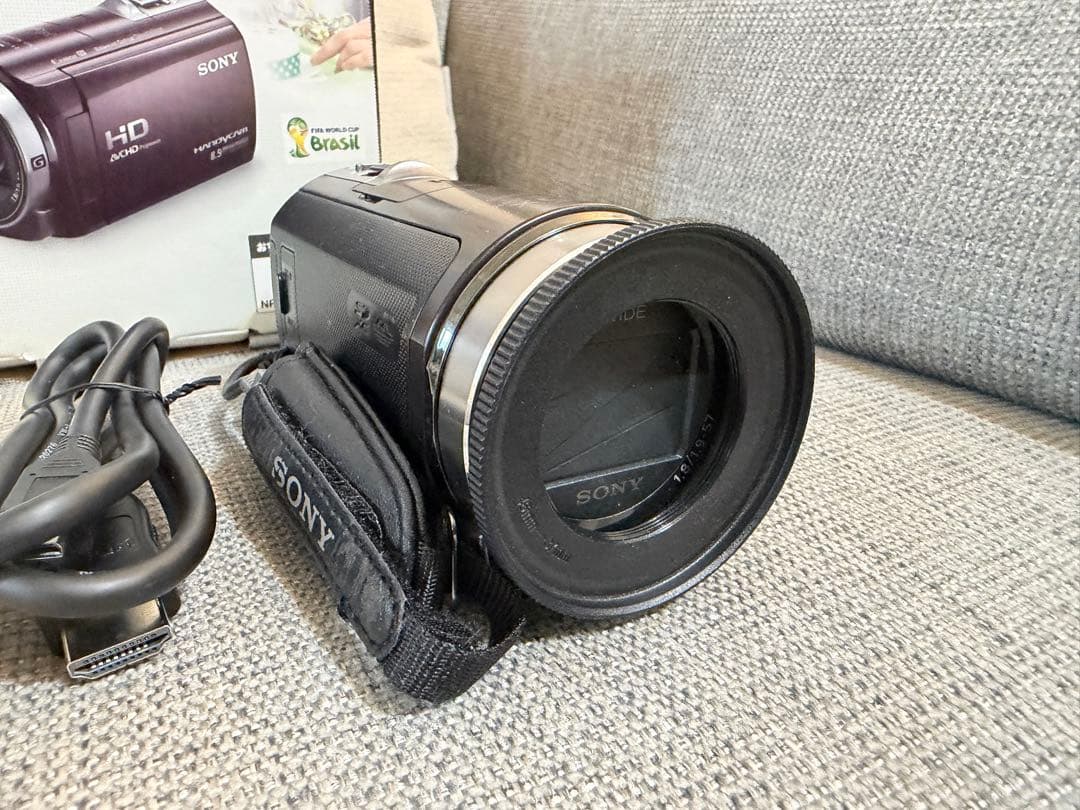 SONY HDR-CX430V ビデオカメラ本体 中古美品　オプションあり