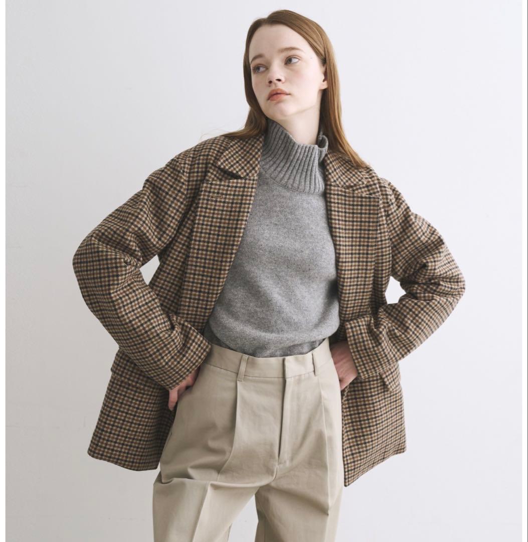 トラディショナルウェザーウェア　バードニー　ウール　コート　テーラードジャケット