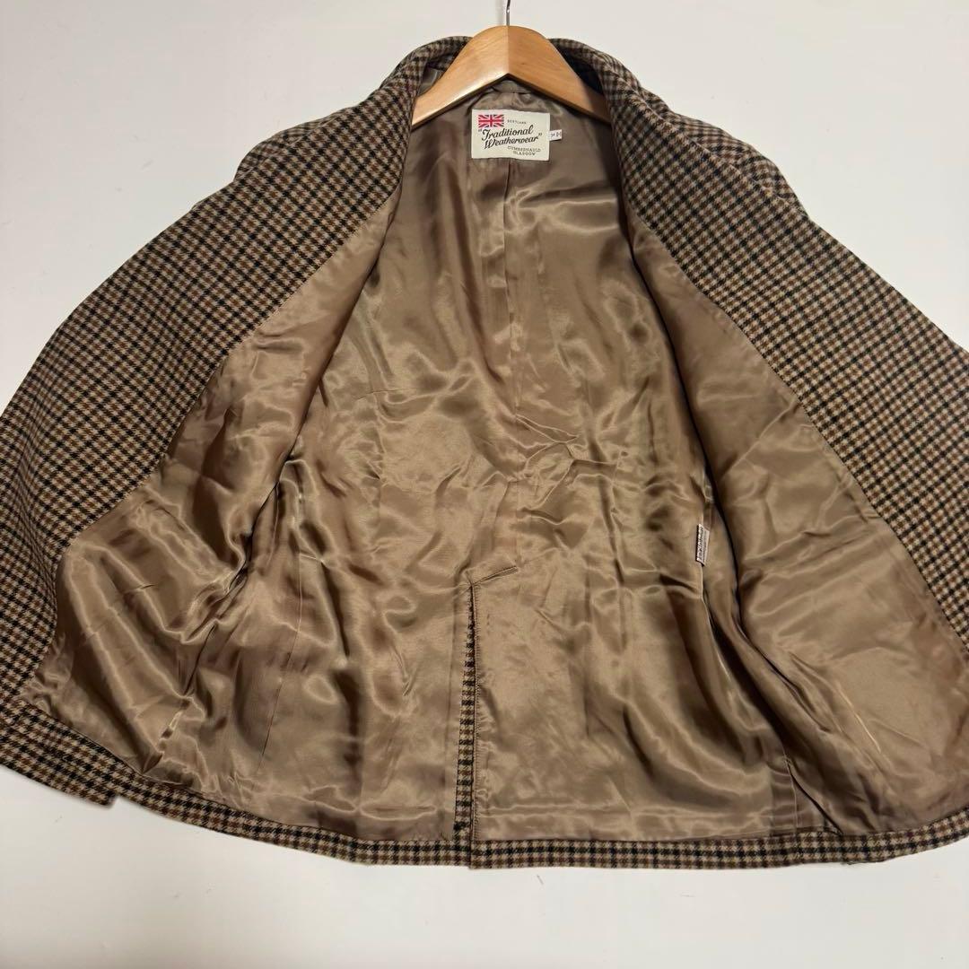 トラディショナルウェザーウェア　バードニー　ウール　コート　テーラードジャケット