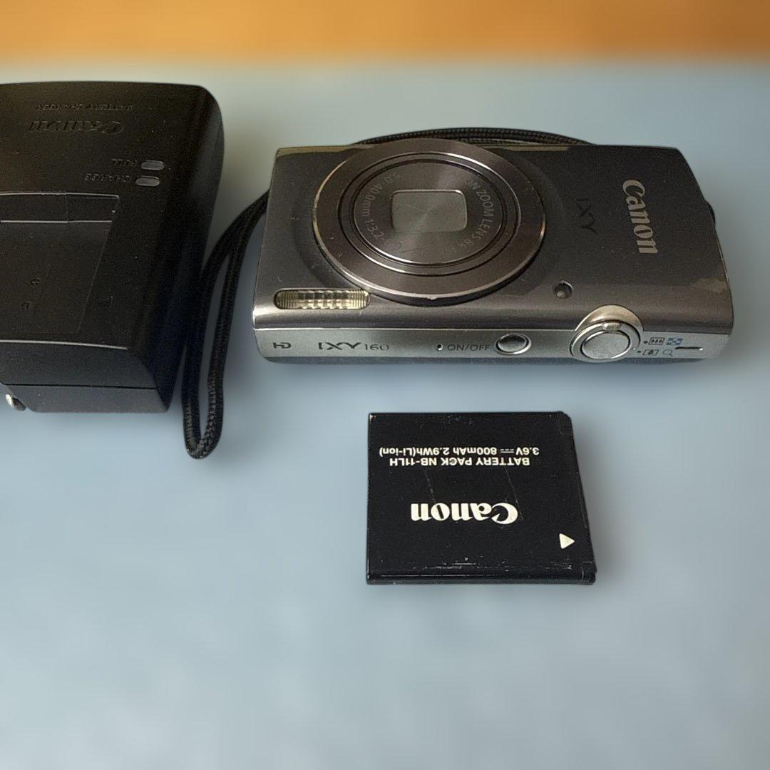 Canon IXY160コンパクトデジタルカメラ 稼動品