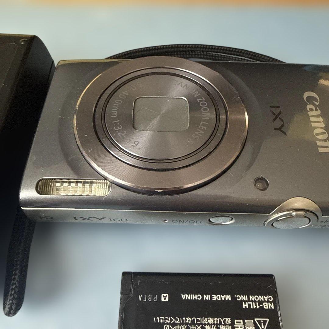 Canon IXY160コンパクトデジタルカメラ 稼動品