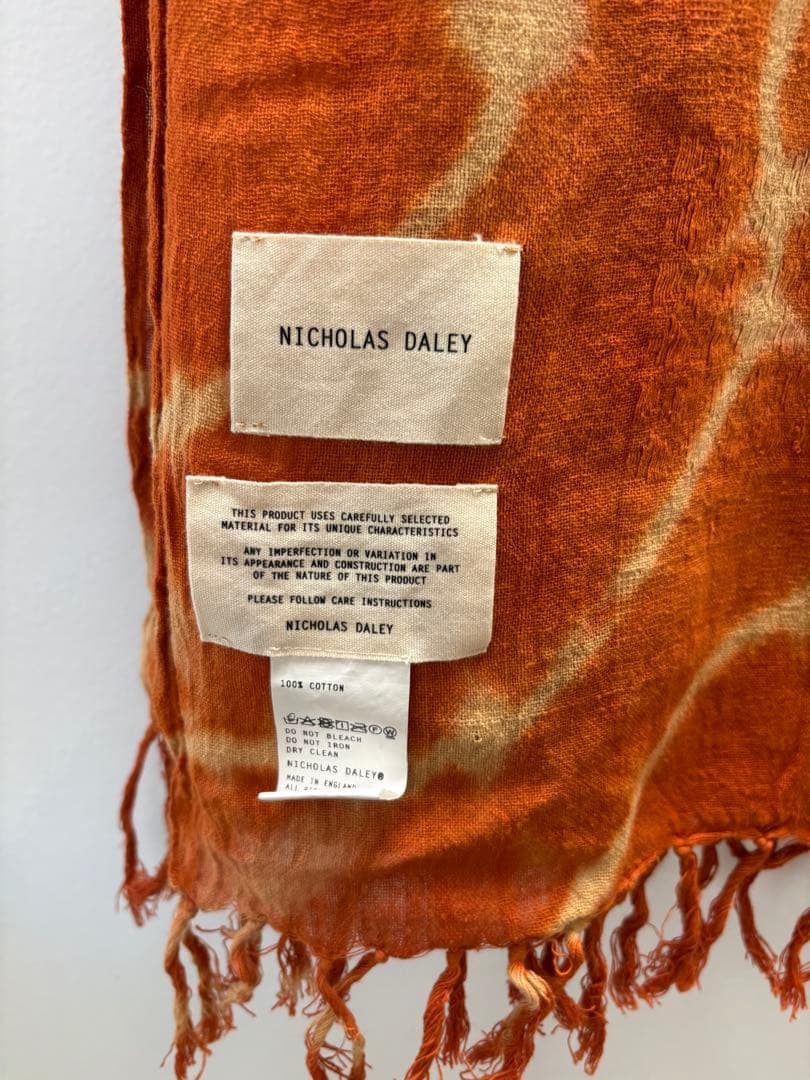 NICHOLAS DALEY タイダイ ストール　22SS 古着
