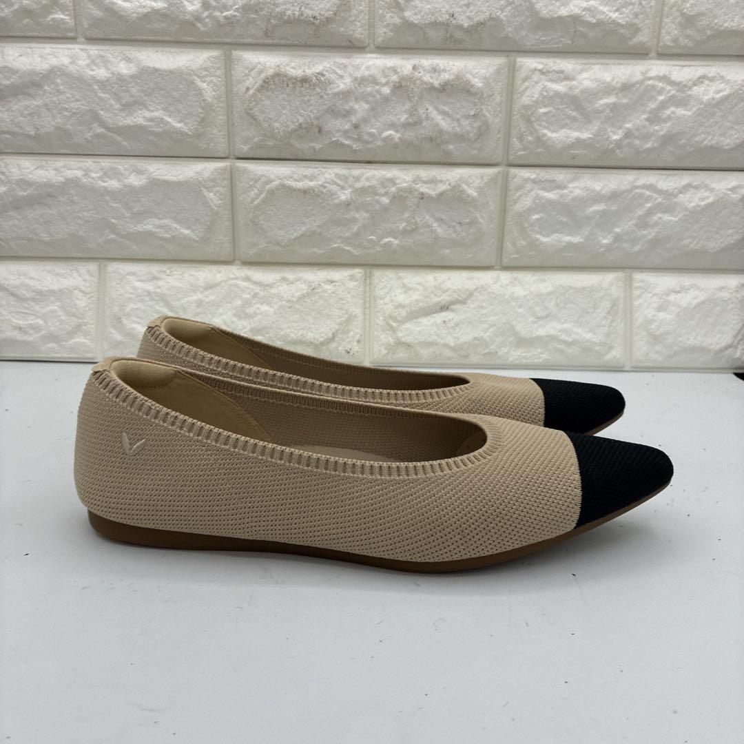 【美品】Vivaia ヴィヴァイア ポインテッドトゥ フラットシューズ 39