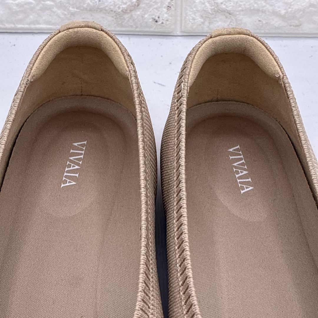 【美品】Vivaia ヴィヴァイア ポインテッドトゥ フラットシューズ 39