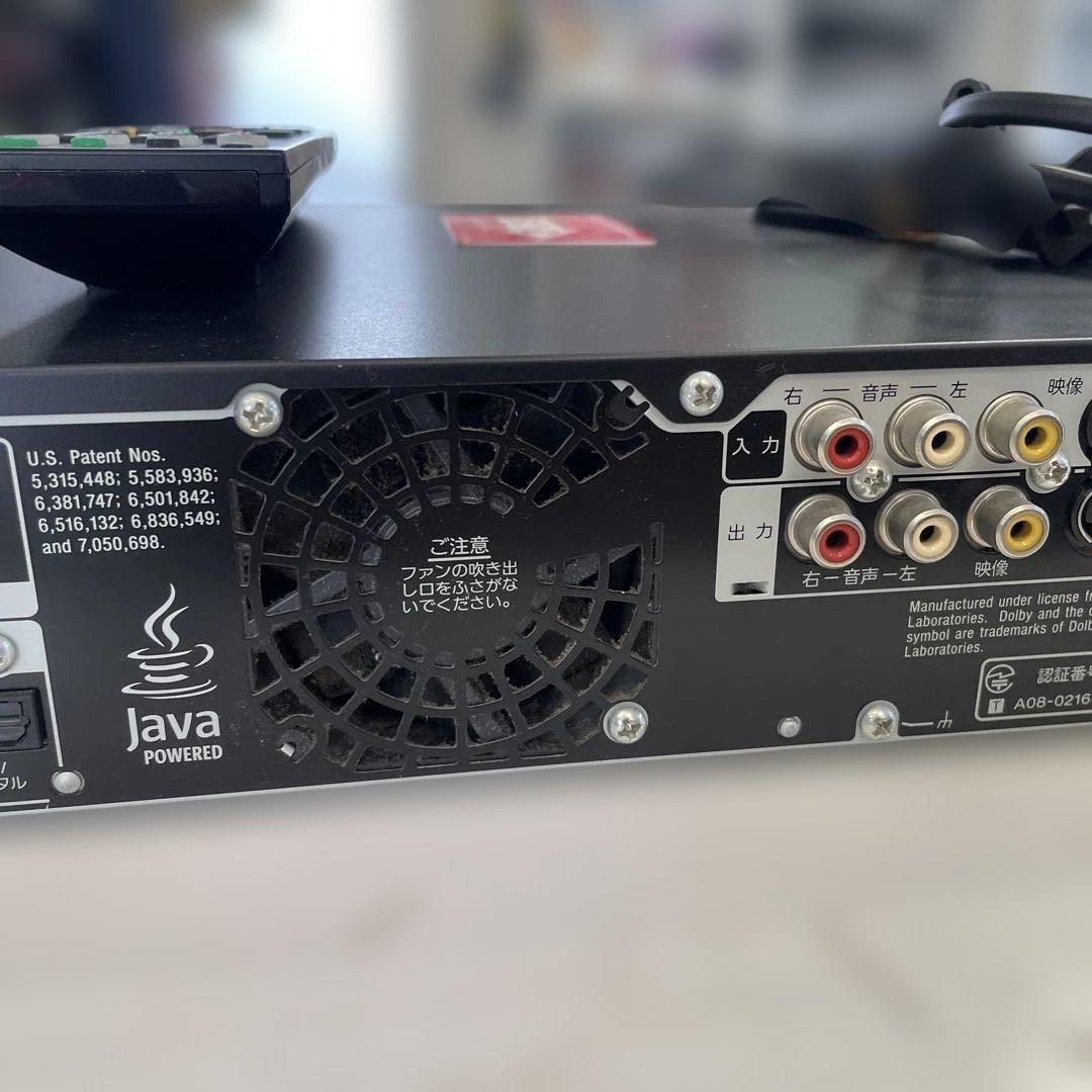 ブルーレイディスク DVDレコーダー BDZ-RX55