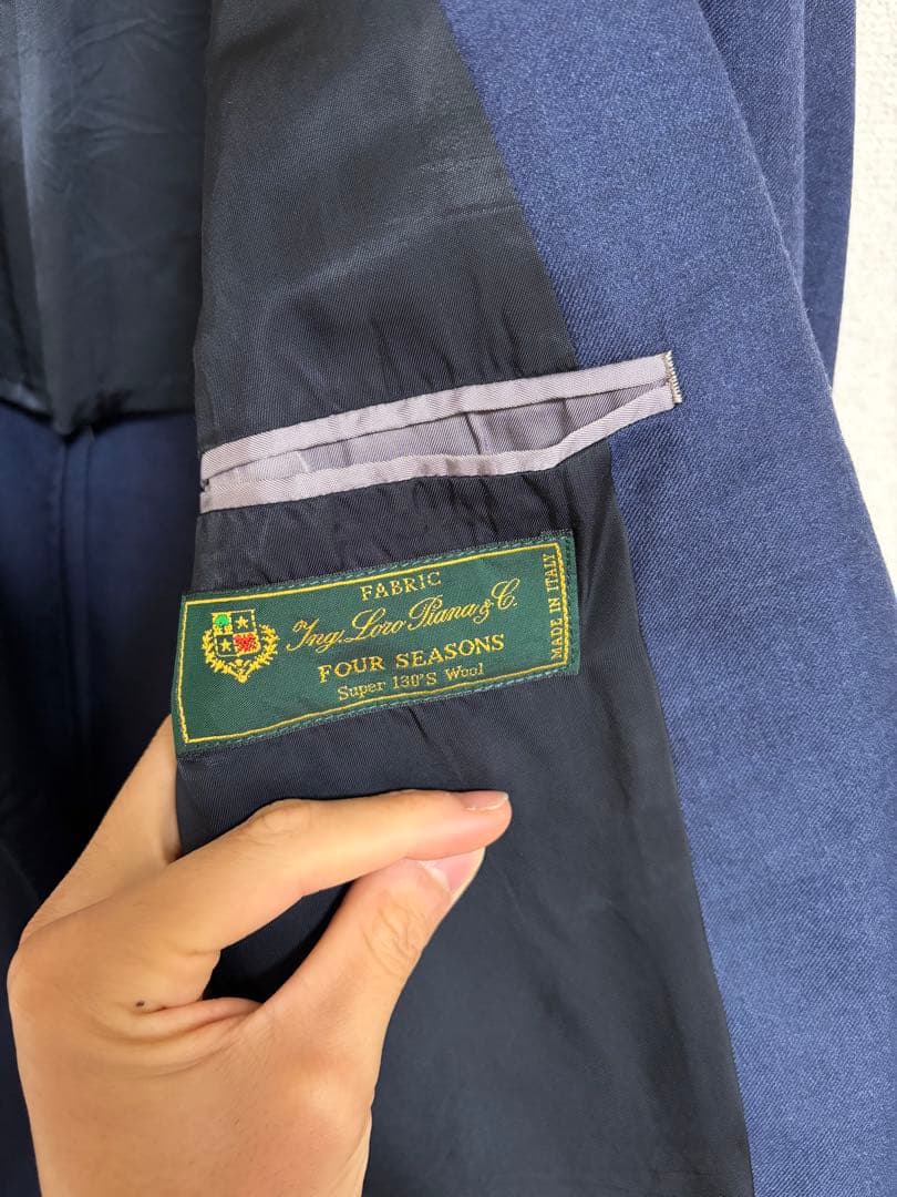 Paul Smith ポールスミス ビジネススーツ ネイビー スーツカバー付き