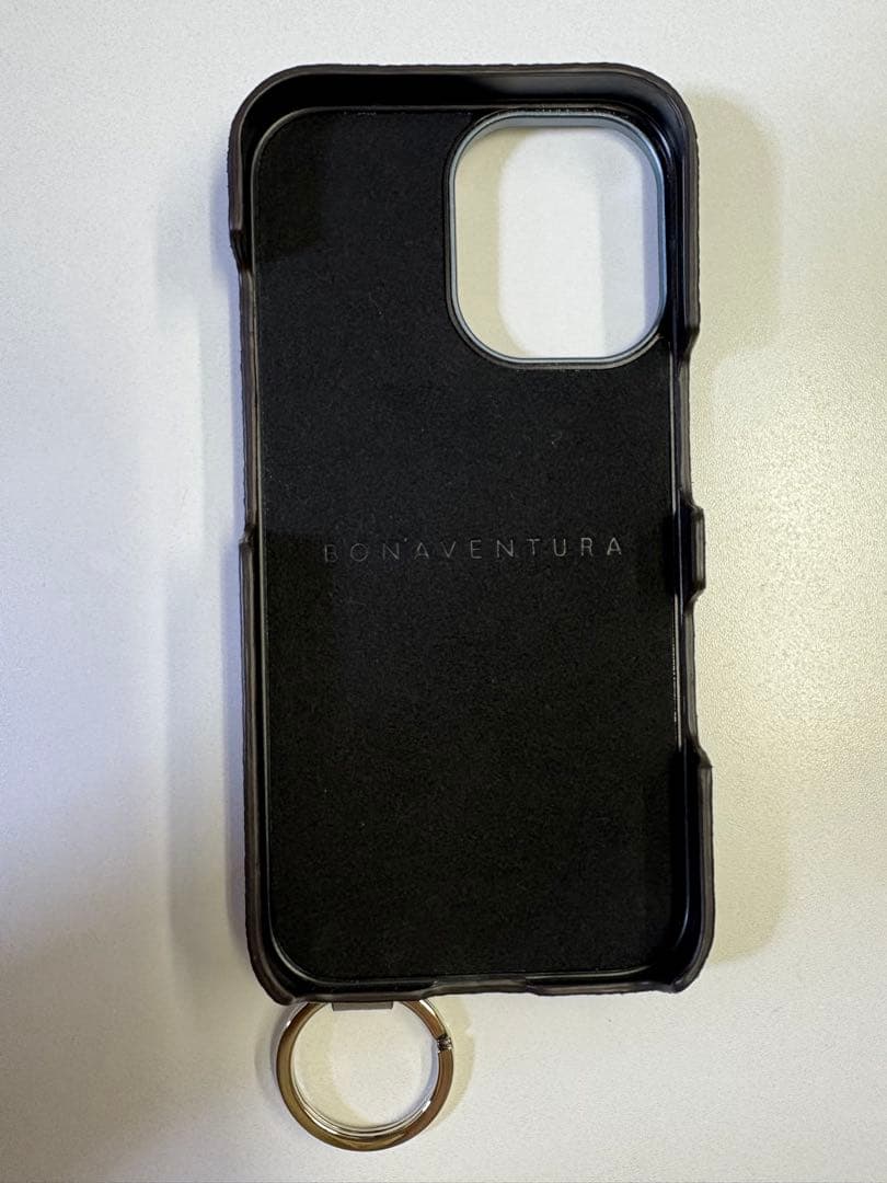 BONAVENTURA ハンドル付きバックカバーケース(iPhone16)