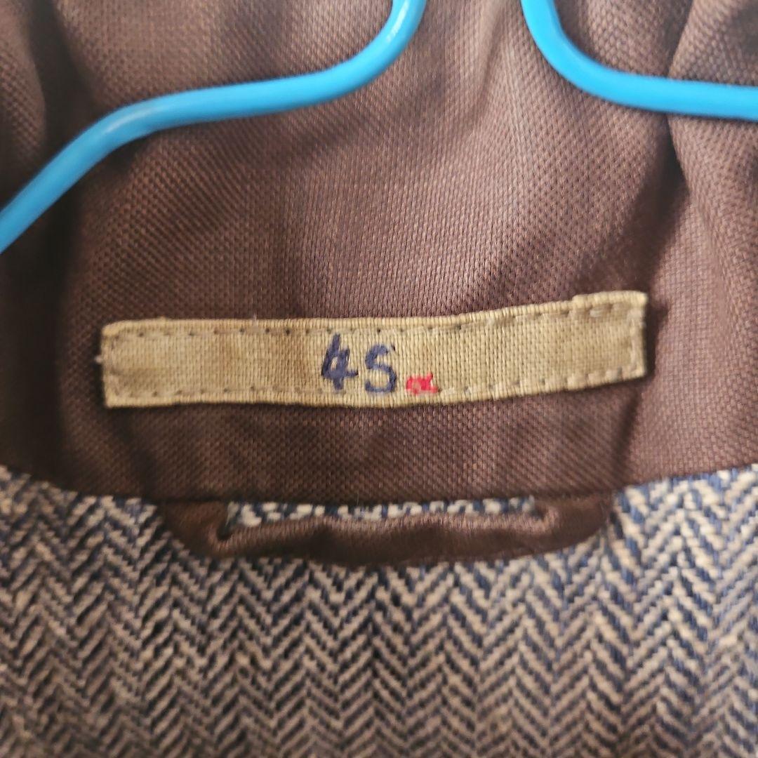 45rpm ダウンベスト brown size3