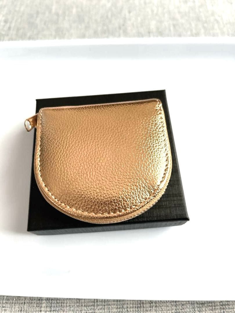 皇居財布　ケース　ゴールド