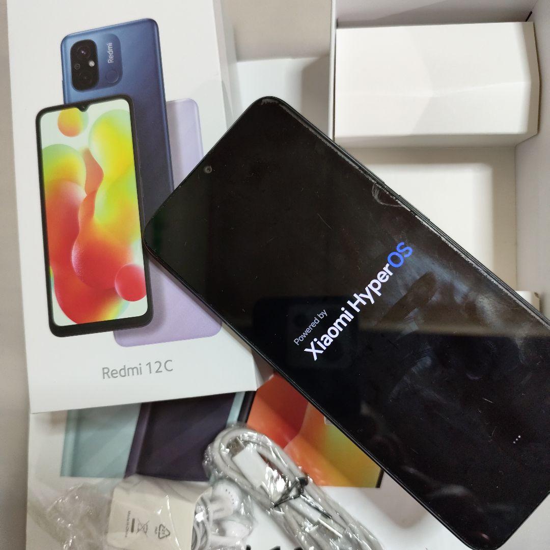 美品　Redmi 12C 6.71インチ ブラック