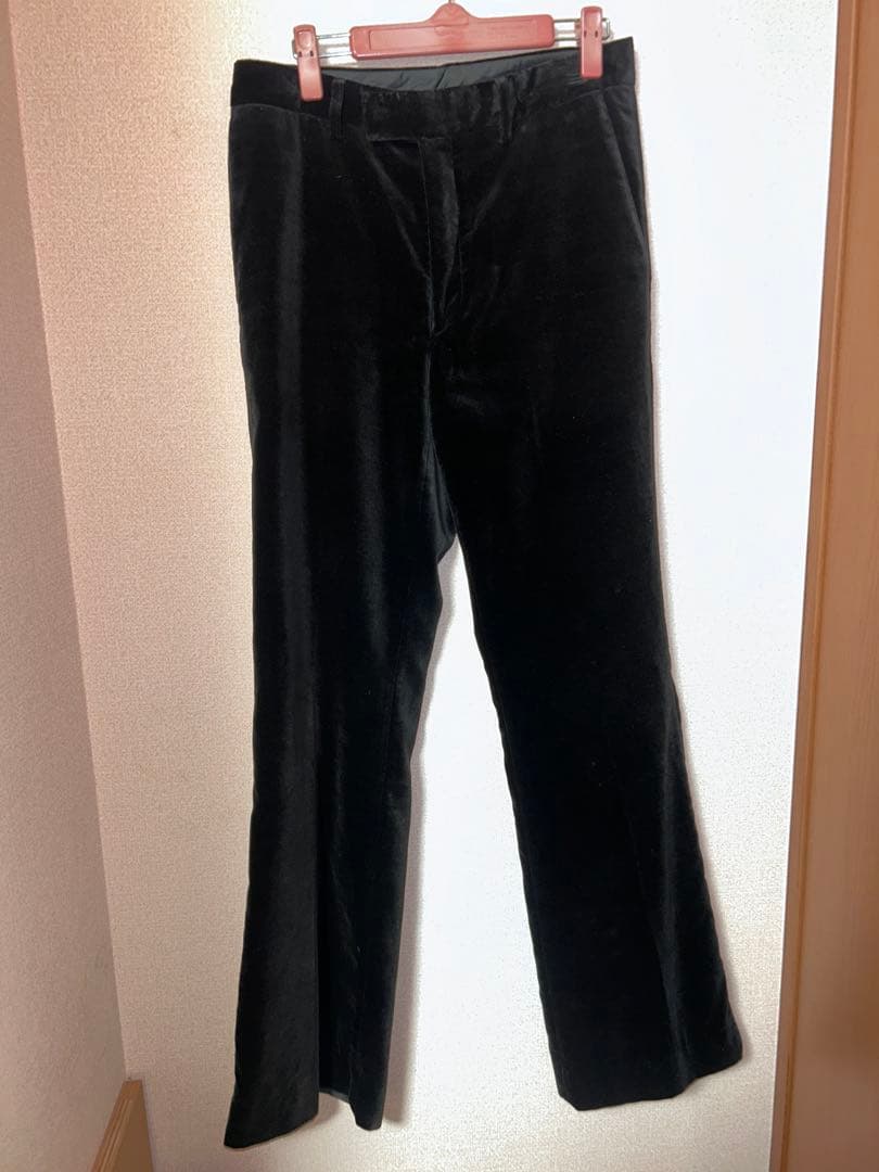 agnès b. アニエスベー　ベロア　パンツ　フランス製