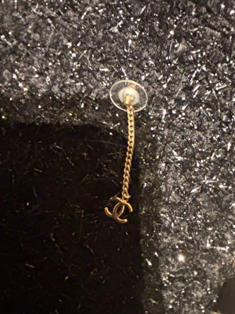 専用❗️CHANEL ゴールドチェーンピアス(片耳用)