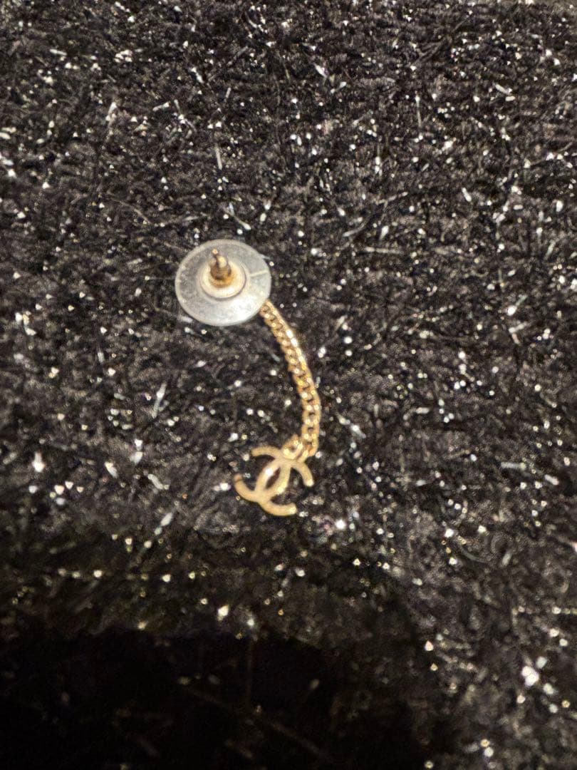 専用❗️CHANEL ゴールドチェーンピアス(片耳用)