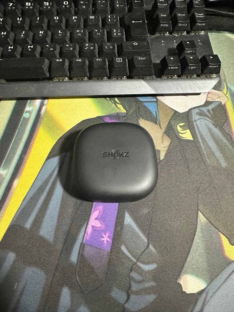 SHOKZ ワイヤレスイヤホン ブラック 充電ケース付き