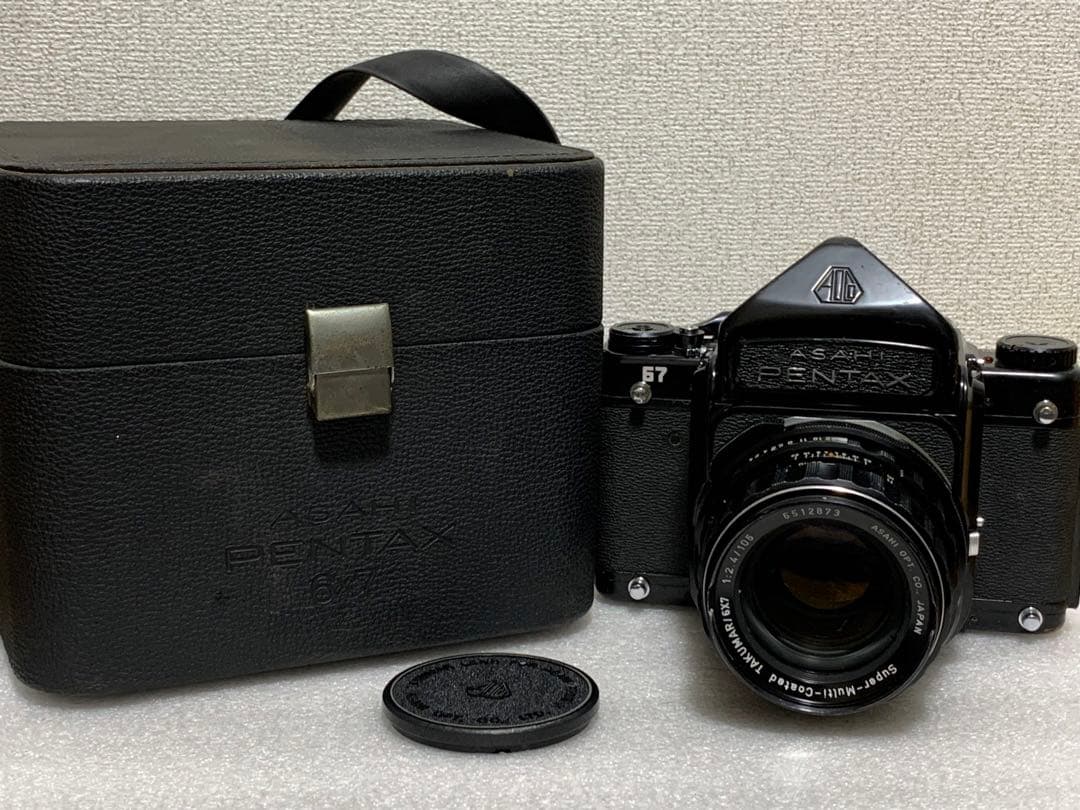 PENTAX 67 TAKUMAR 2.4 / 105 ケース付き