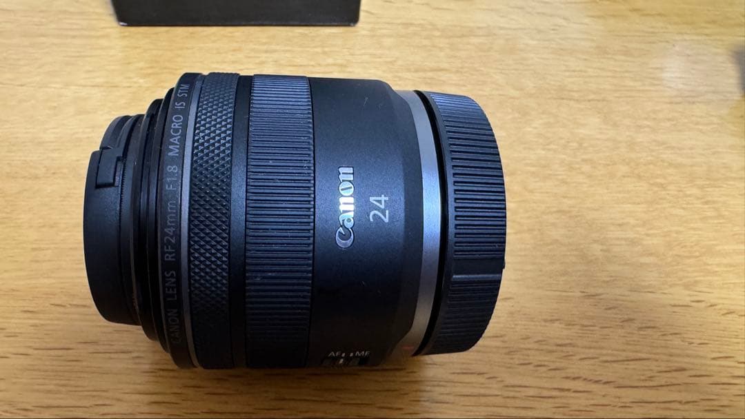 【極美品】Canon RF24mm F1.8 フィルター付 防湿庫　保存状態◎
