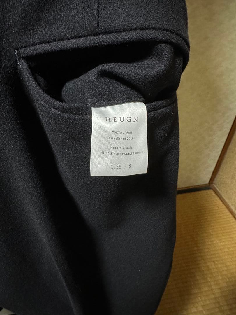 パンツ HEUGN FREDDIE WOOL FLANNEL 2P TROUSERS