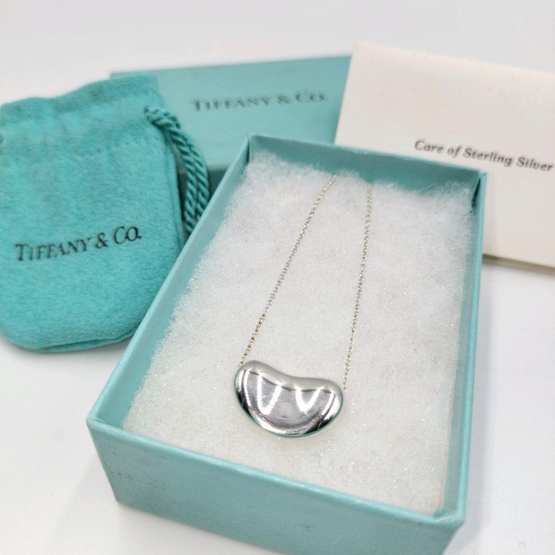 TIFFANY&Co. エルサペレッティ ビーン ネックレス SV925 箱袋付