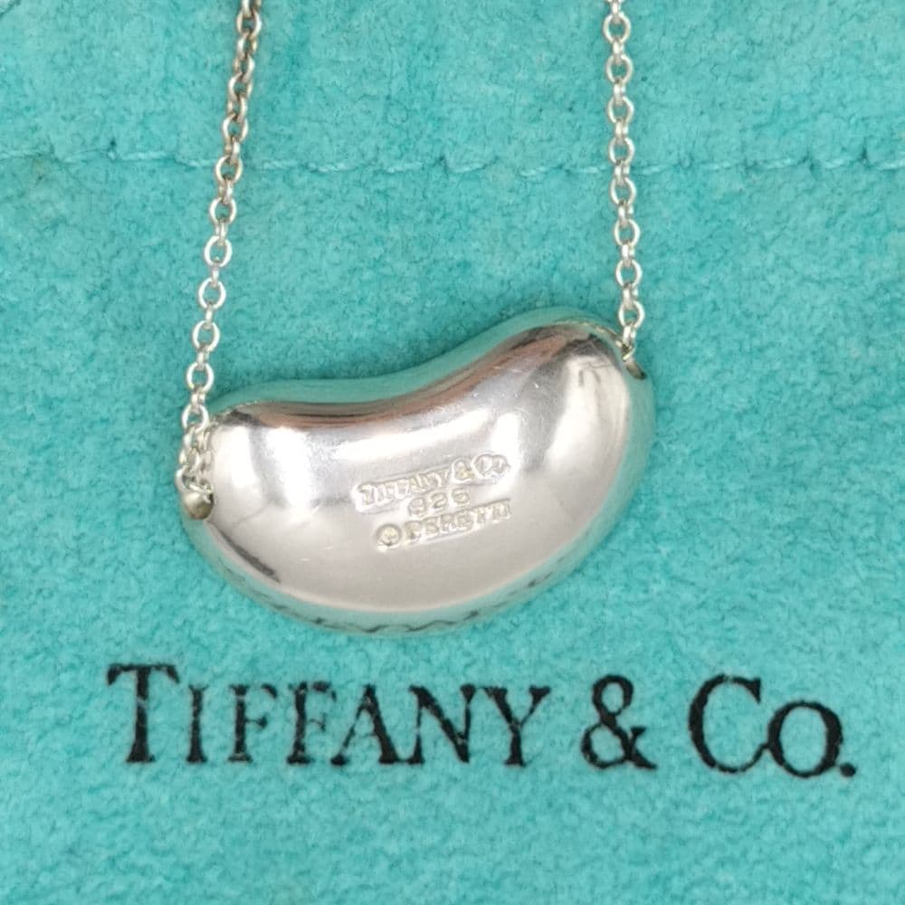 TIFFANY&Co. エルサペレッティ ビーン ネックレス SV925 箱袋付