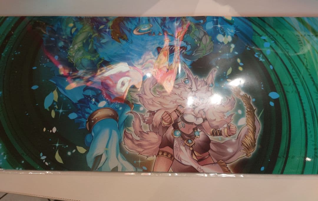 遊戯王　ycsj 命王の螺旋 ドミナススパイラル　プレイマット