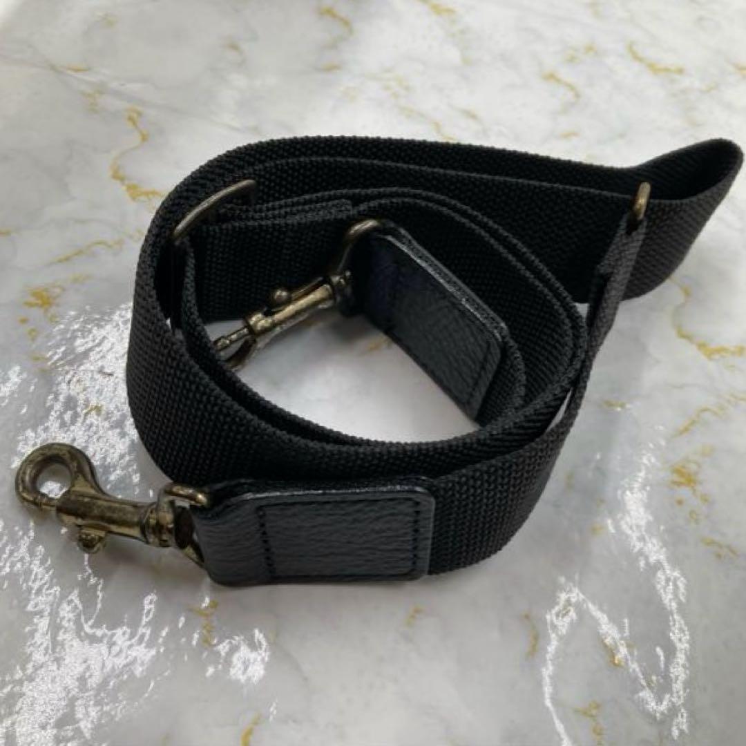 KENZO❗️旅行バッグ大容量ショルダー付きブラックナイロンレザー