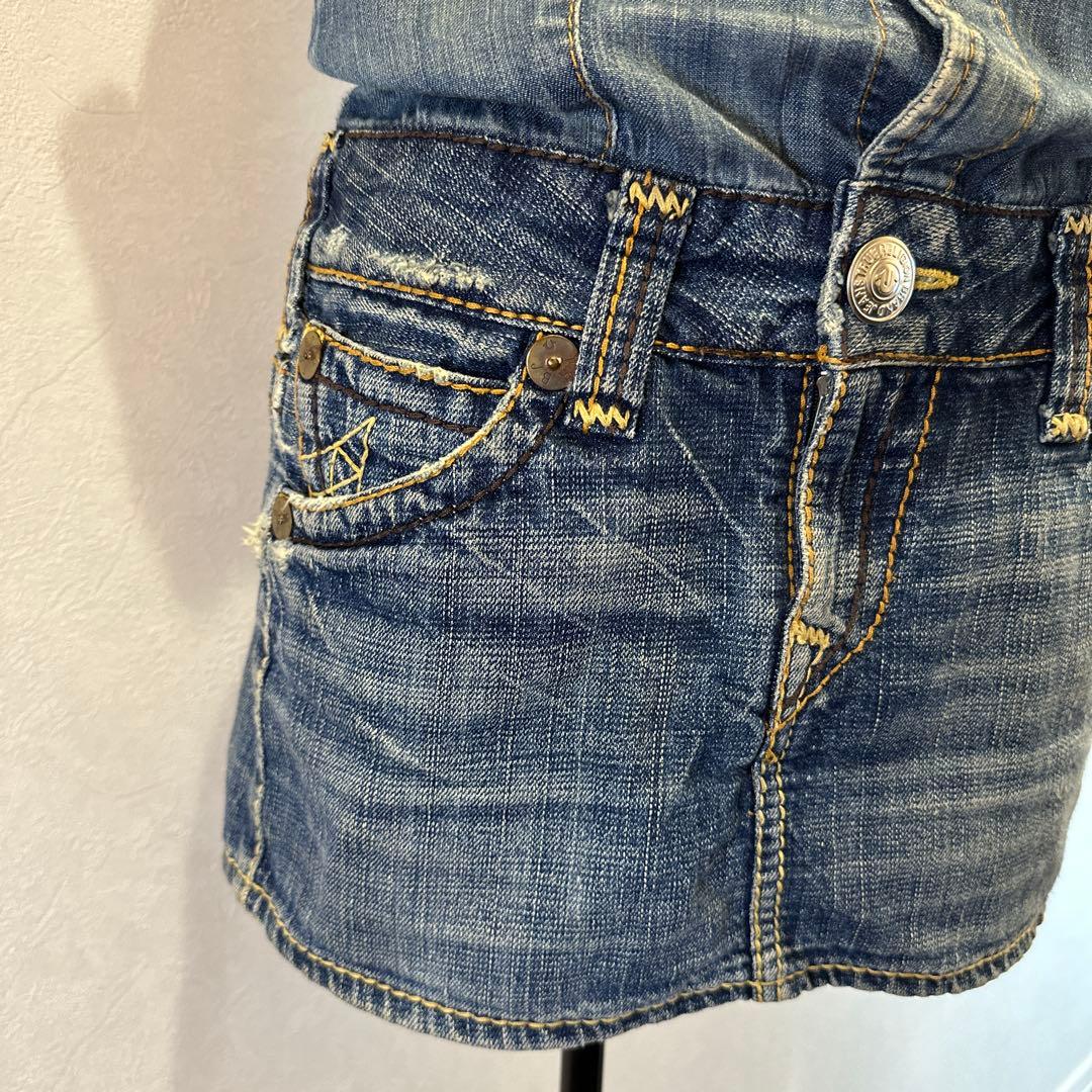 TRUE RELIGION denimallinone Y2Kグランジ平成ギャル