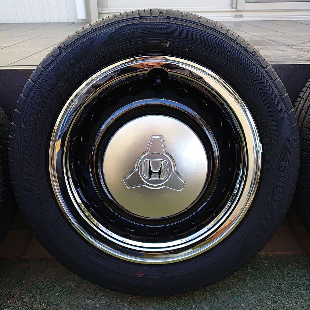 N-BOXスラッシュHonda14インチスチールホイールタイヤ2本セット②番