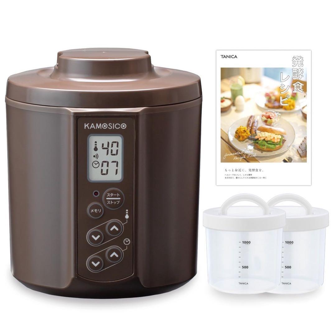 【未使用品】タニカ電器ヨーグルトメーカーカモシコスタンダードセットKS-02SC