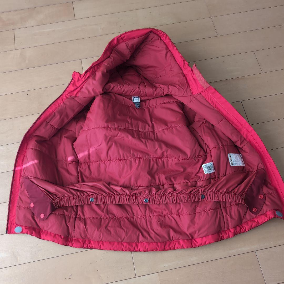 モンベル　キッズ　スキーウェア　上下　140　美品