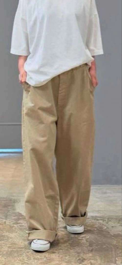 ポ*チ様 チマラ chimala×please別注チノトラウザー　アジャスター￼