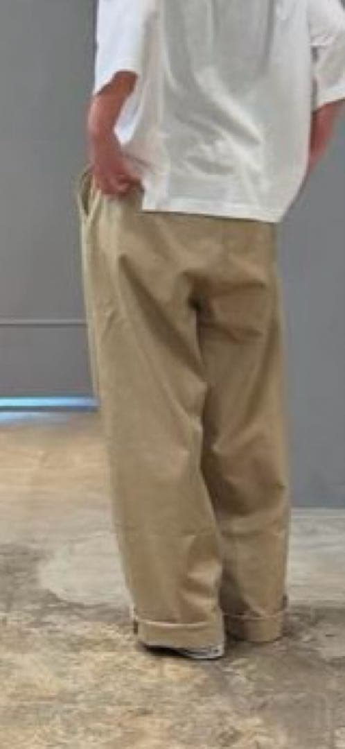 ポ*チ様 チマラ chimala×please別注チノトラウザー　アジャスター￼