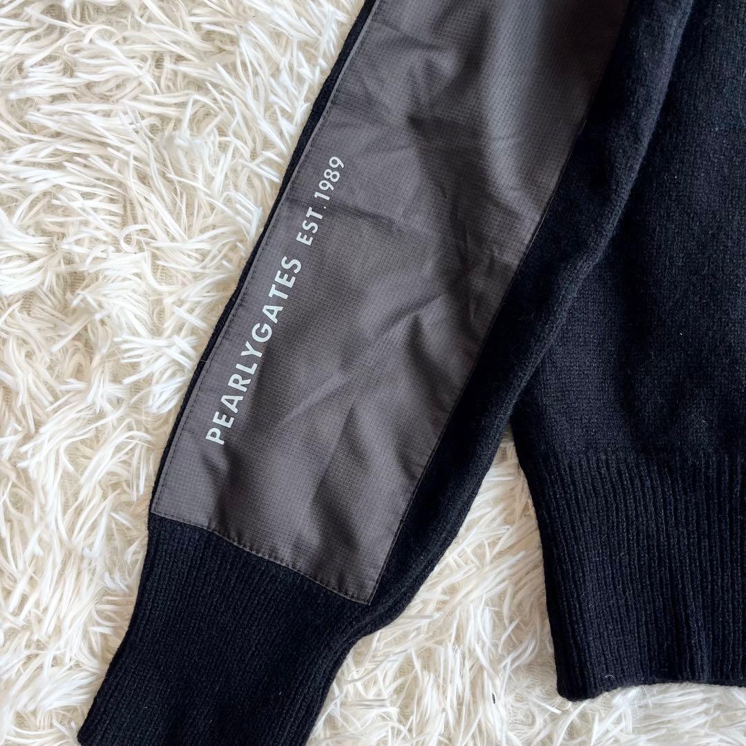 Etsu⭐︎パーリーゲイツ ブルゾン ジャケット フード付き ブラック