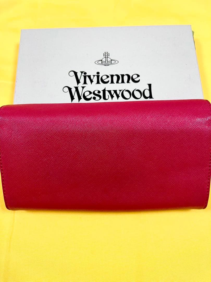 【新品未使用】Vivienne Westwood 長財布 ピンク