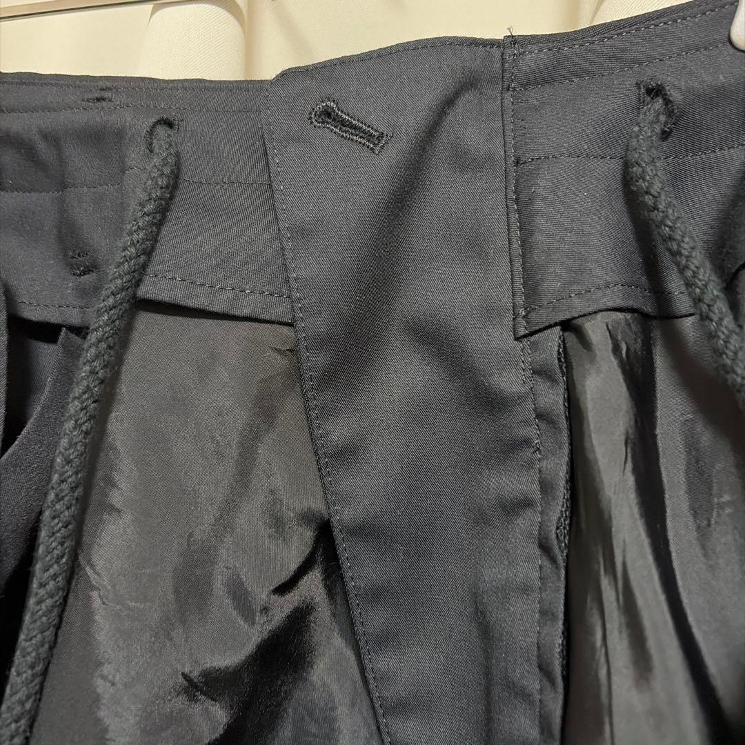 23AW Yohji Yamamoto 内股ドレープパンツ LOOK30