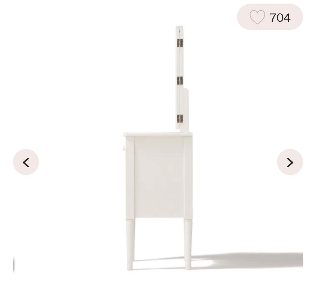 Francfranc ミーオドレッサー ホワイト