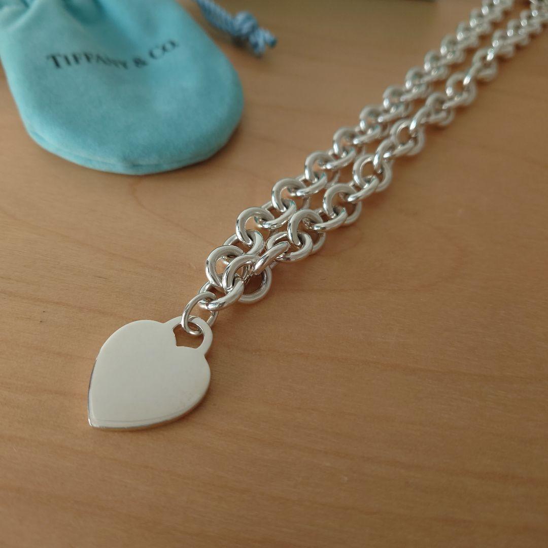 Tiffany & Co. シルバー ハートタグ ネックレス