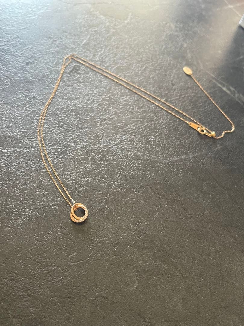 Canal4°C K18ピンクゴールド ネックレス