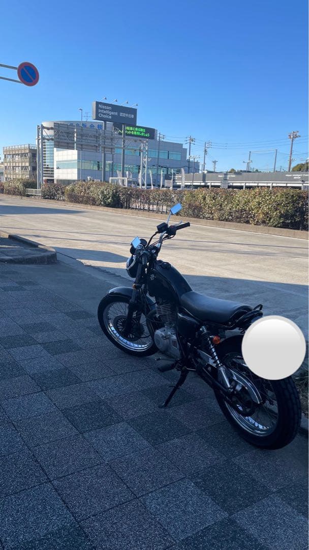 グラストラッカー　ビックボーイ バイクタンク 黒