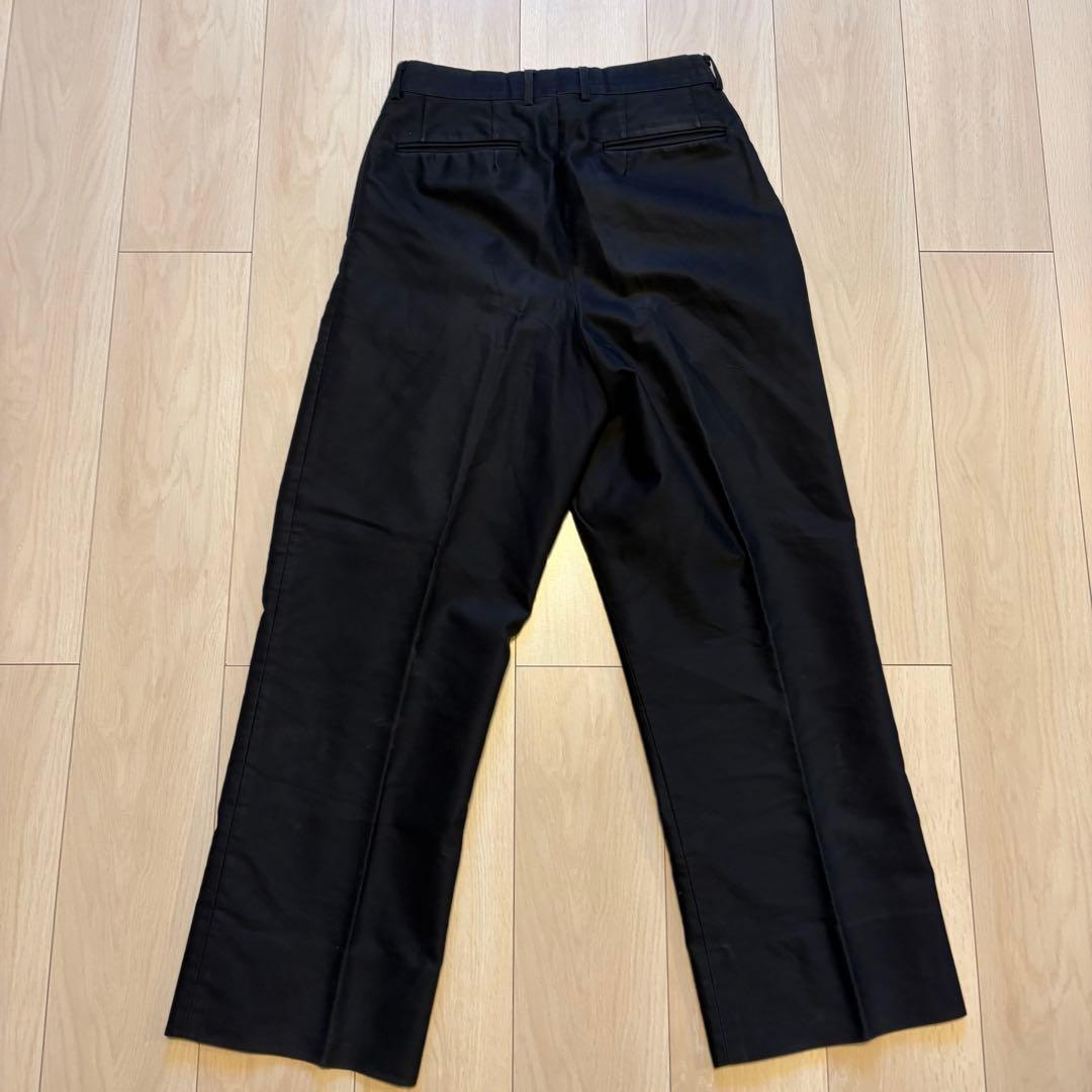 NEAT スラックス　ワイド　ブラック 46