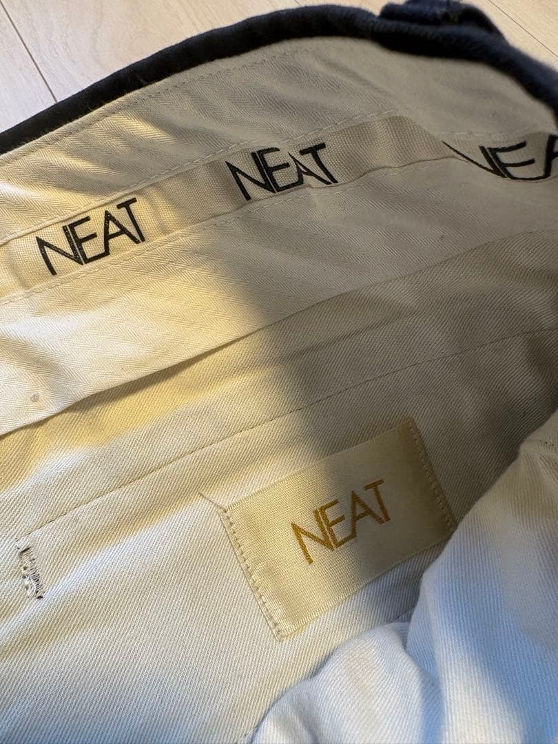 NEAT スラックス　ワイド　ブラック 46