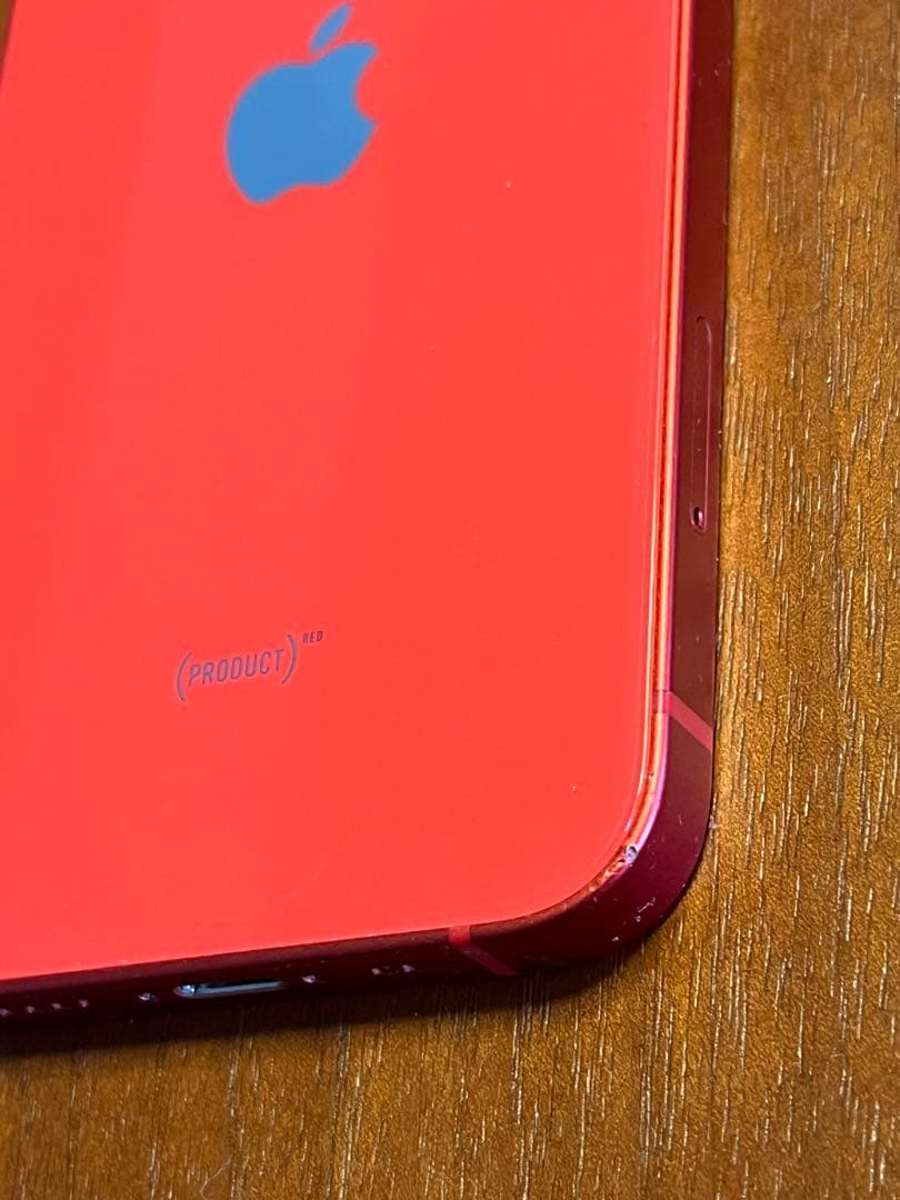 iPhone 12 mini 64GB red 赤　バッテリー　88%
