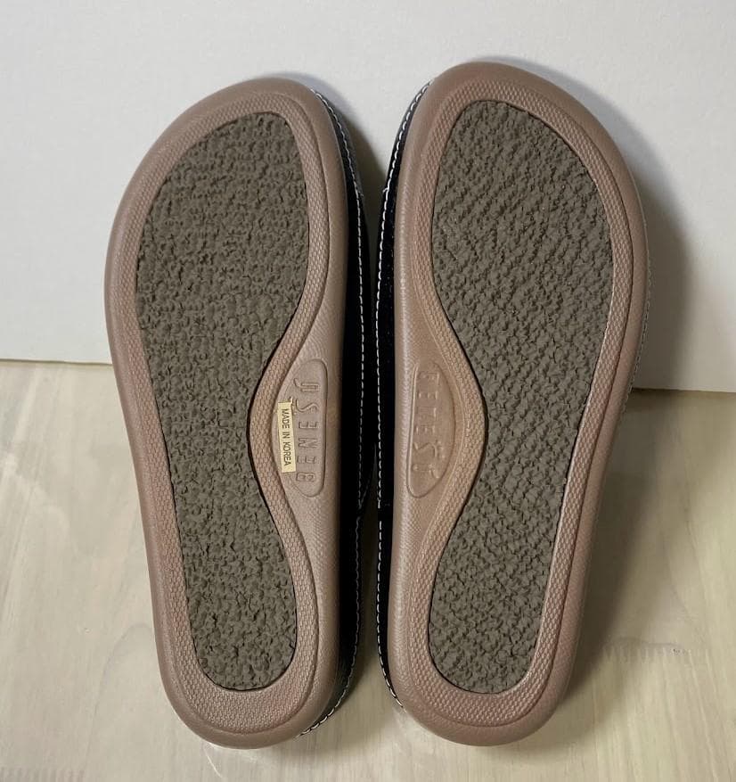 新品 24㎝ 009B ベネッシュ BENESU 外履きサンダル 黒 ベネシュ