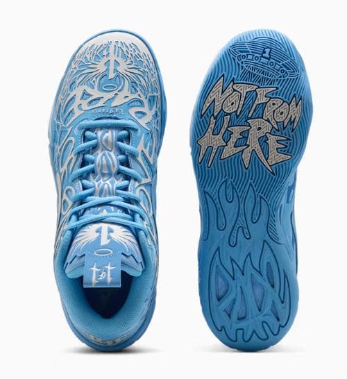 希少バスケシューズPUMAxLAMELO BALL MB.04 LaFrance