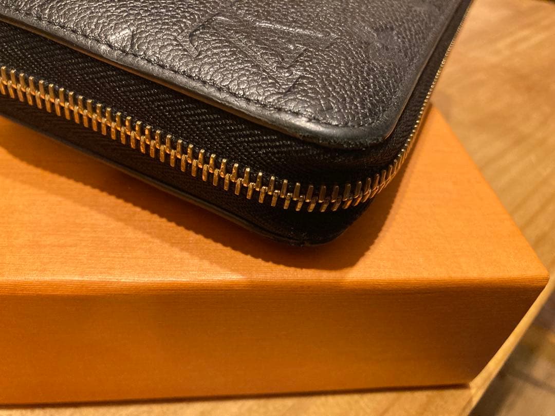 ルイヴィトンジッピーウォレット モノグラムアンプラント ノワール