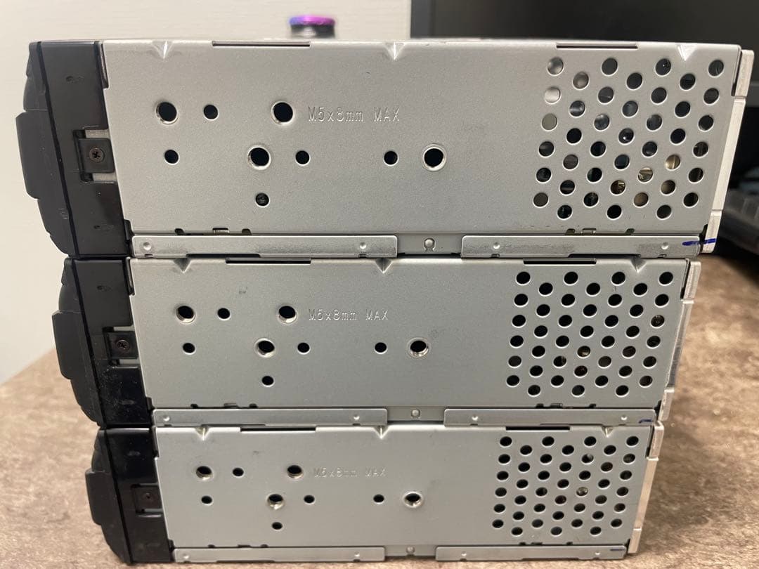 ※3台分のお値段！！　日野自動車　純正クラリオン24v カーオーディオ