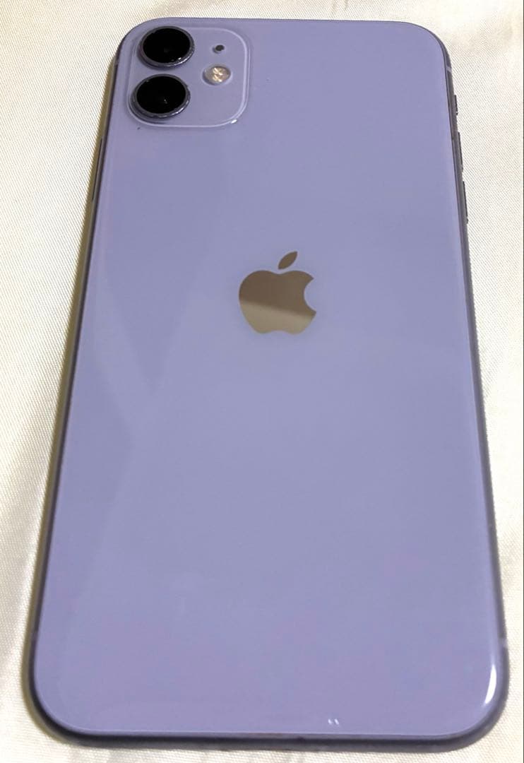 iPhone 11 64GB パープル SIMフリー 美品