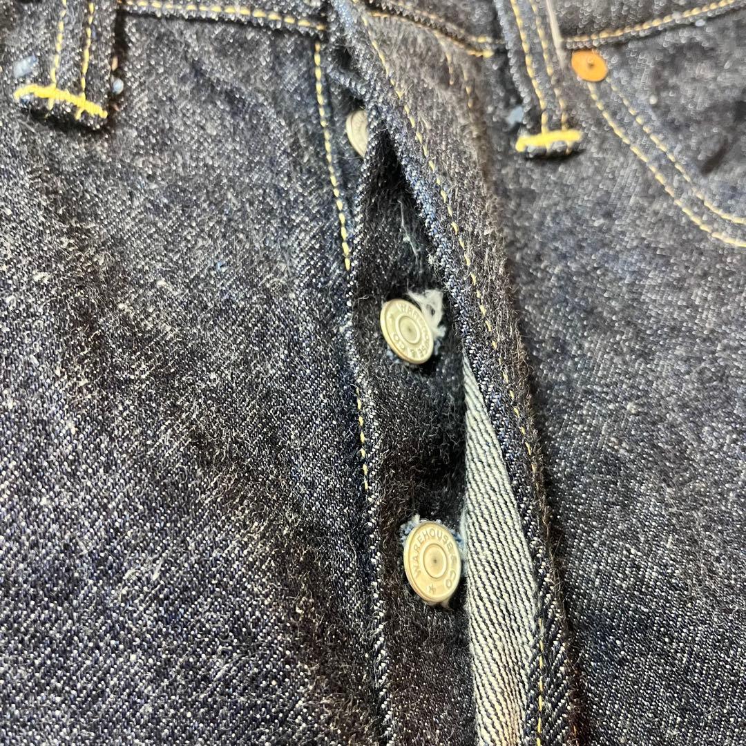 美品 WAREHOUSE ウェアハウス S1003XX 対戦モデル デニムパンツ