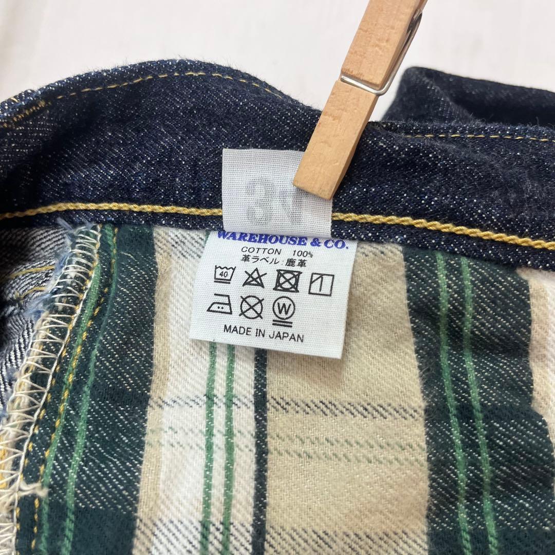 美品 WAREHOUSE ウェアハウス S1003XX 対戦モデル デニムパンツ