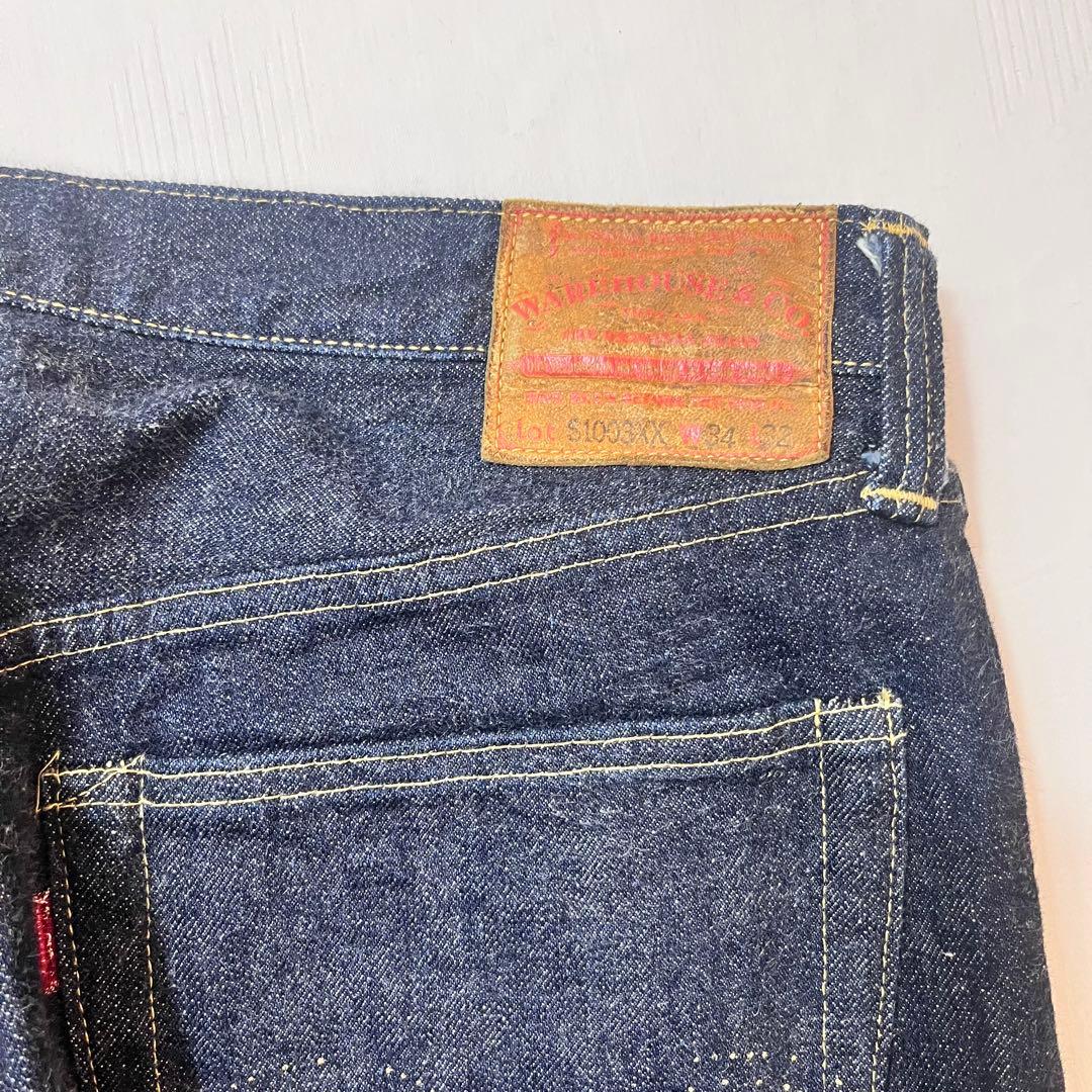 美品 WAREHOUSE ウェアハウス S1003XX 対戦モデル デニムパンツ